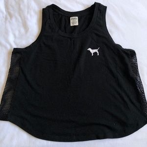 VS PINK Mesh Side Tank Top
